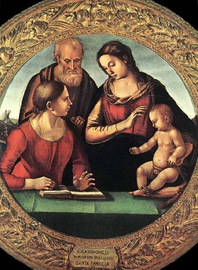 Luca Signorelli Madonna and Child with St Joseph and Another Saint China oil painting art